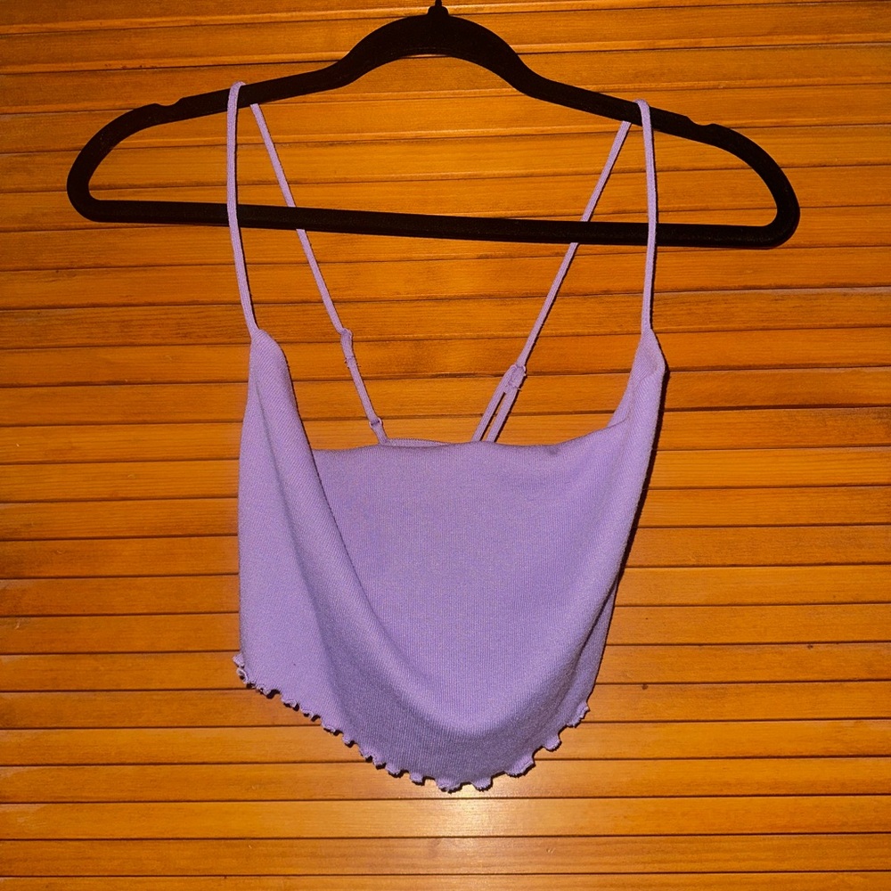 Urban Outfitters Lavender Crop Top